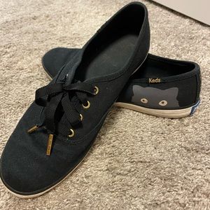 Keds Taylor Swift Sneaky Cat Black Sneaker Women Size 7 Limited Edition